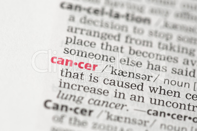 Cancer definition