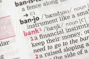 Bank definition