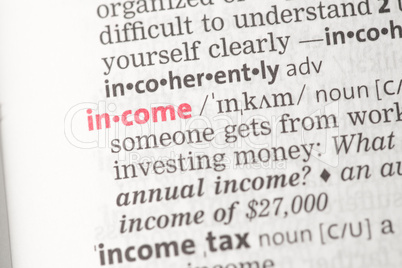 Income definition