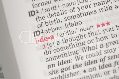 Idea definition