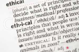 Ethical definition