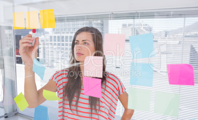 Woman in creative office