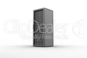 Rack of servers