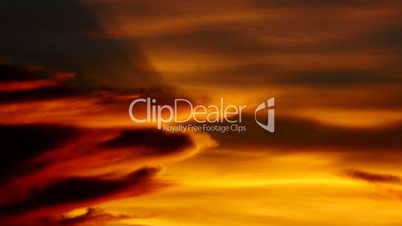Sunset Cloudscape Time-lapse