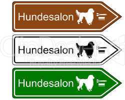 schild hundesalon