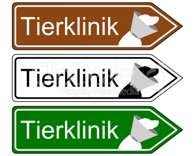 schild tierklinik