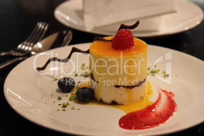 Delicious Mango Mousse Cake