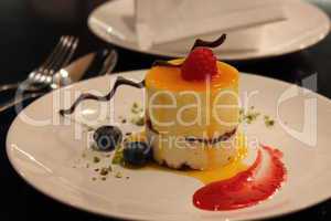 Delicious Mango Mousse Cake