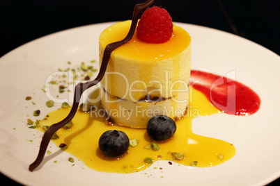 Delicious Mango Mousse Cake