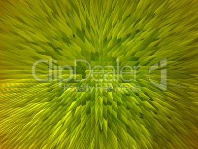 green abstract background like explosion