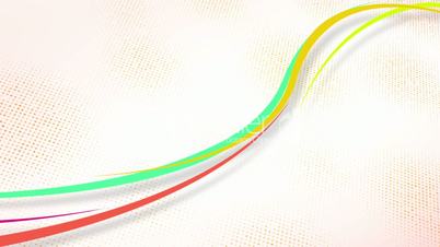curvy colorful lines loop