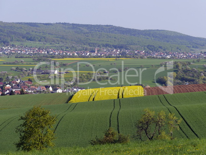 Dorf im Spessart