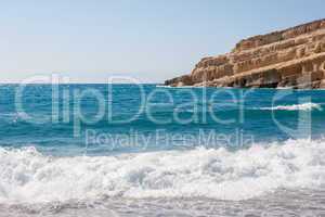 Matala Beach. Crete, Greece