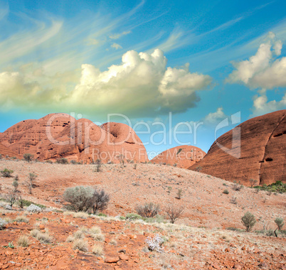 Australia. Red Rocks of Northern Territory