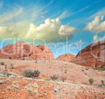 Australia. Red Rocks of Northern Territory