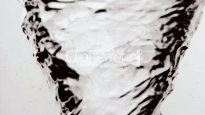 Water whirlpool close up