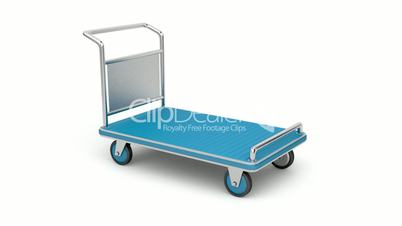 Airport luggage cart