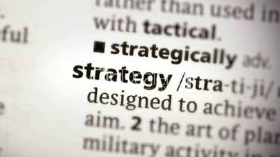 Focus on strategy