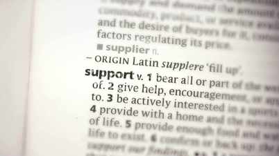 Focus on support