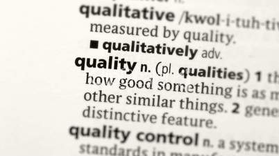 Focus on quality