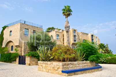 View of old house in Jaffa