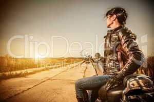 Biker girl