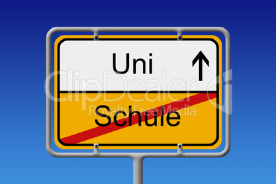 Schule - Uni