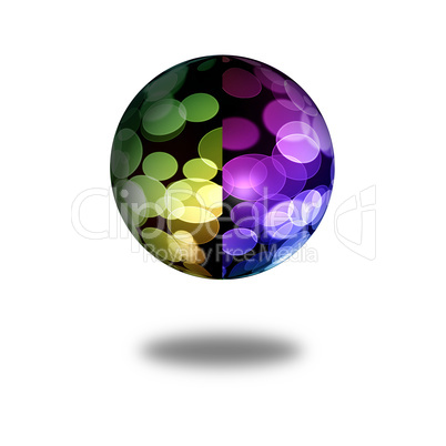 Abstract Globe