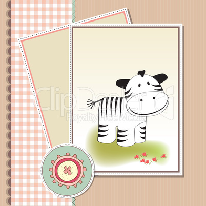 cute baby shower card