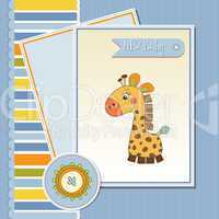 welcome baby card