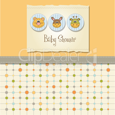 baby shower card