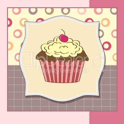 Birthday cupcake