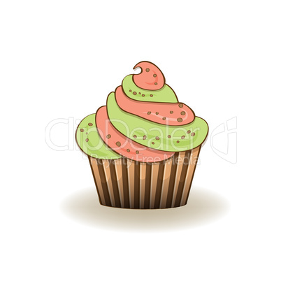 Birthday cupcake