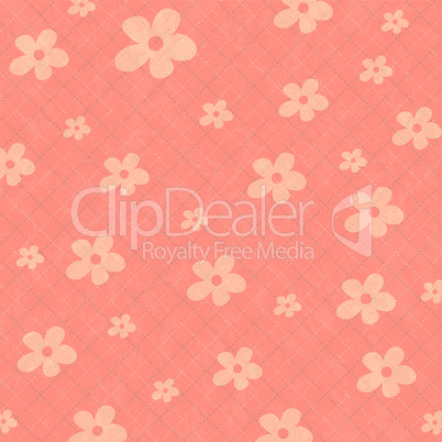 seamless pattern background with flowers