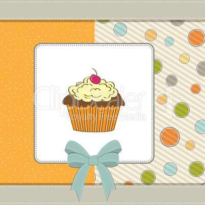 Birthday cupcake