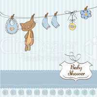 Baby shower invitation card