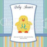 baby boy welcome card