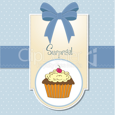 Birthday cupcake