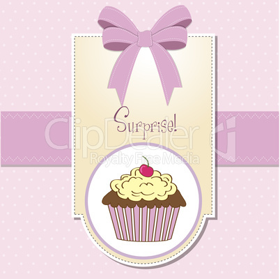 Birthday cupcake