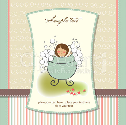romantic baby girl shower card romantic baby girl shower card