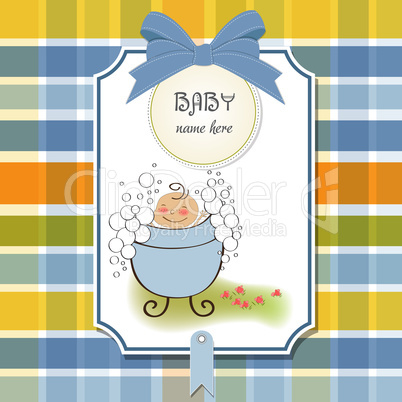 baby boy shower card