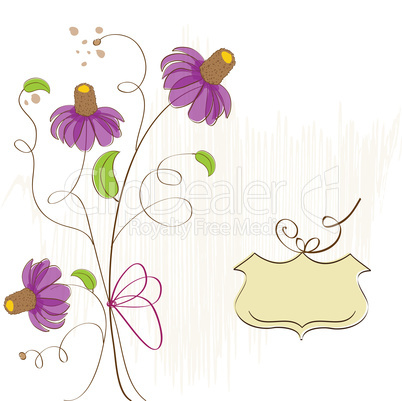 romantic flowers background