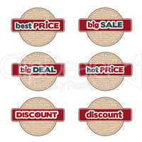 promotional labels set