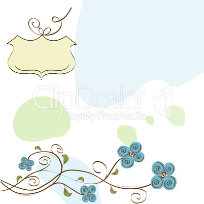 romantic flowers background