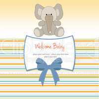 new baby arrived card