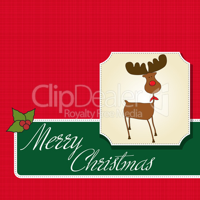 Christmas greeting card