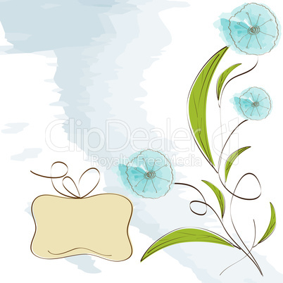 romantic flowers background