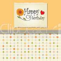 birthday greeting card template