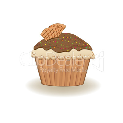 Birthday cupcake