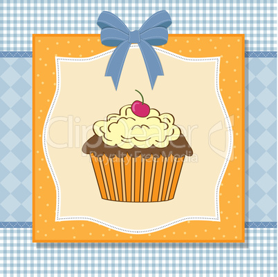 Birthday cupcake